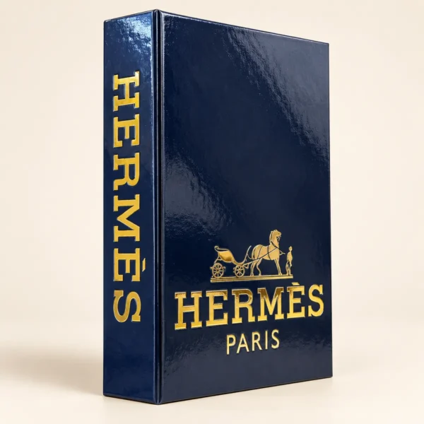 Faux Livre Hermès Paris Navy