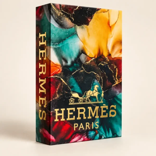 Faux Livre Hermès Floral