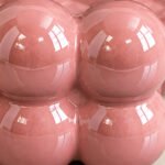 Boîte à mouchoirs Bulles rose – Image 3
