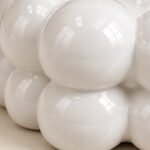 Boîte à mouchoirs Bulles blanche – Image 3