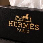 Pack Équestre noir : boîte à mouchoirs et faux livre – Image 3