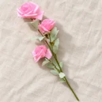 Roses et plumes artificielles décoratives – Image 2