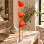Roses et plumes artificielles décoratives – Image 11