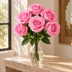 Bouquet de roses artificielles — 7 fleurs