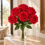 Bouquet de roses artificielles — 7 fleurs – Image 5