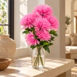 Bouquet de chrysanthèmes artificiels – Image 5